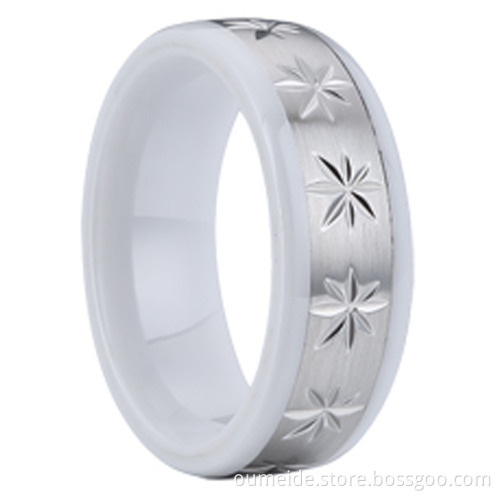 fashion jewelry 2015 wholesale ceramic raschig ring